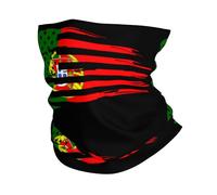 Drapeau Américain Et Drapeau Portugais Homme Femme Bandana Anti-Solaire Cache Cou Coupe-Vent Écharpe Tube pour Moto Plein Air Marche Randonnée