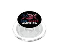 Drapeau américain God Bless America 4 Juillet PopSockets PopGrip pour MagSafe