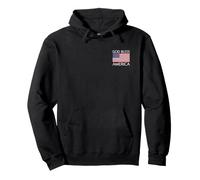 Drapeau américain « God Bless America » Bannière des États-Unis Sweat à Capuche