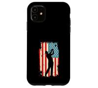 Drapeau américain Golf Swing Club USA Coque pour iPhone 11