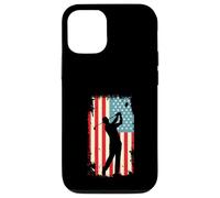 Drapeau américain Golf Swing Club USA Coque pour iPhone 12/12 Pro