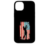 Drapeau américain Golf Swing Club USA Coque pour iPhone 14 Plus