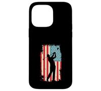 Drapeau américain Golf Swing Club USA Coque pour iPhone 14 Pro Max