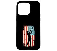 Drapeau américain Golf Swing Club USA Coque pour iPhone 15 Pro Max