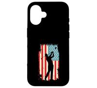 Drapeau américain Golf Swing Club USA Coque pour iPhone 16