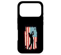 Drapeau américain Golf Swing Club USA Coque pour iPhone 17 Pro