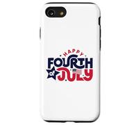 Drapeau américain Happy 4th of July Independence Day Patriotic Pride Coque pour iPhone SE (2020) / 7/8