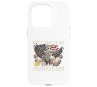 Drapeau américain « I Put The Tism in Patriotism Athletic Eagle Raccoon » Coque pour iPhone 15 Pro