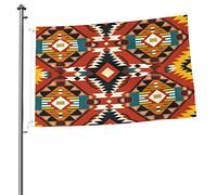 Drapeau américain natif du sud-ouest 2x3 FT double face à l'extérieur, grande bannière maison drapeau cour décoration extérieure