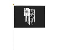 Drapeau américain « Nous le peuple » Constitution, drapeau à main double face, 14 x 21 cm