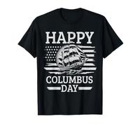 Drapeau américain Patriotique 1492 de Christophe Colomb T-Shirt