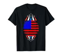 Drapeau américain Patriotique américain - Football USA T-Shirt