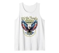Drapeau américain Patriotique américain Motif Aigle Débardeur