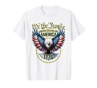 Drapeau américain Patriotique américain Motif Aigle T-Shirt