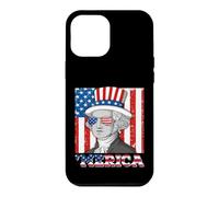 Drapeau américain Patriotique Merica George Washington du 4 Juillet Coque pour iPhone 12 Pro Max
