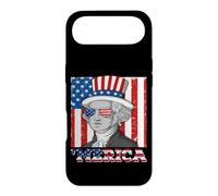 Drapeau américain Patriotique Merica George Washington du 4 Juillet Coque pour iPhone Air