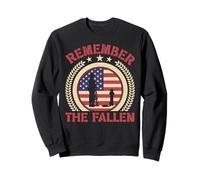 Drapeau américain Patriotique « Remember The Fallen Memorial Day US » Sweatshirt