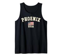 Drapeau américain Phoenix vintage Arizona Souvenir rétro Débardeur
