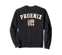 Drapeau américain Phoenix vintage Arizona Souvenir rétro Sweatshirt