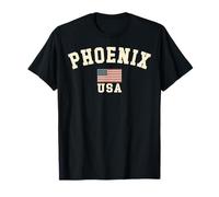 Drapeau américain Phoenix vintage Arizona Souvenir rétro T-Shirt