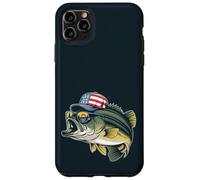 Drapeau américain pour pêche au bar patriotique Coque pour iPhone 11 Pro Max