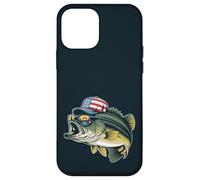Drapeau américain pour pêche au bar patriotique Coque pour iPhone 12 mini