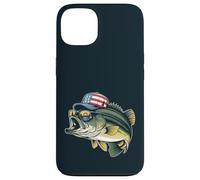 Drapeau américain pour pêche au bar patriotique Coque pour iPhone 13