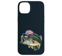 Drapeau américain pour pêche au bar patriotique Coque pour iPhone 14 Plus