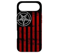 Drapeau américain Satanique Make America Satanique Baphomet Satan Coque pour iPhone Air
