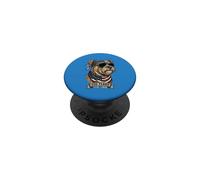 Drapeau Américain Schnauzer Miniature 1776-2026 Anniversaire PopSockets PopGrip Adhésif