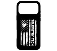 Drapeau américain Telemetry Tech Cardiac Telemetry Tech USA Coque pour iPhone 17 Pro Max