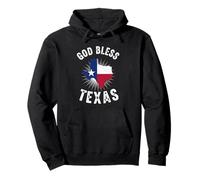 Drapeau américain Texas God Bless Texas Sweat à Capuche