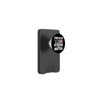 Drapeau américain « Thank You for Your Attention to This Matter » PopSockets PopWallet pour MagSafe