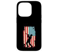 Drapeau américain trompettiste en Laiton Jazz Band Coque pour iPhone 14 Pro