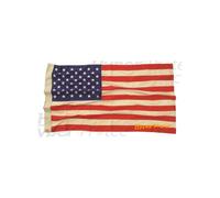 Drapeau américain US Vintage en tissus brodé 150x90cm