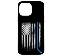 Drapeau américain USA Amérique Hockey Stick Puck Patriot Coque pour iPhone 13 Pro Max
