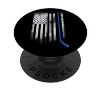 Drapeau américain USA Amérique Hockey Stick Puck Patriot PopSockets PopGrip Adhésif