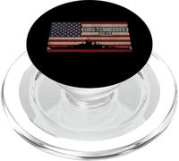 Drapeau américain USS Tennessee BB-43 WW2 Battleship USA PopSockets PopGrip pour MagSafe
