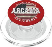 Drapeau américain Vintage Arcadia Californie PopSockets PopGrip pour MagSafe