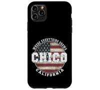 Drapeau américain Vintage Chico Californie Coque pour iPhone 11 Pro Max