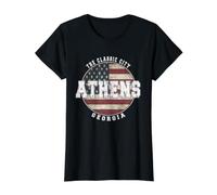 Drapeau américain Vintage de la Géorgie d'Athènes T-Shirt Graphique avec Valeur