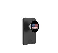 Drapeau américain Vintage États-Unis d'Amérique Racines de fierté PopSockets PopWallet pour MagSafe