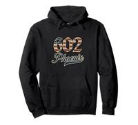 Drapeau américain Vintage Phoenix 602 Code régional Patriot USA Sweat à Capuche