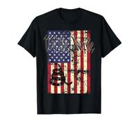 Drapeau américain We The People 4 Juillet Cool Independence Day T-Shirt Graphique avec Valeur