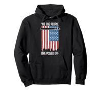 Drapeau américain « We The People Are Pissed Off » Sweat à Capuche