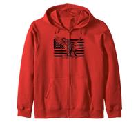 Drapeau Amérique Aigle Sweat à Capuche