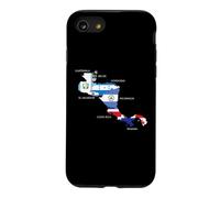 Drapeau Amérique Centrale Guatemala Nicaragua El Salvador Belize Coque pour iPhone SE (2020) / 7/8