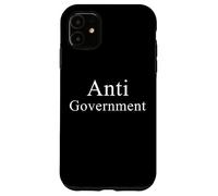 Drapeau anarchiste Anti-Gouvernement Militant libertaire Anarchie Anarchie Coque pour iPhone 11