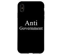 Drapeau anarchiste Anti-Gouvernement Militant libertaire Anarchie Anarchie Coque pour iPhone XS Max