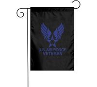 Drapeau Ancien Combattant Des Forces Américaines Imperméable Drapeaux De Cour Uv Fade Résistant Bannière De Cour Pour Extérieure Porche Patio 12X18 Inch